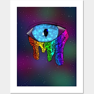 Eye Of Rainbows (By Storie) Posters and Art